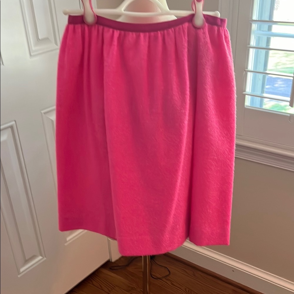 J. Crew Pink A-Line Knee-Length Skirt